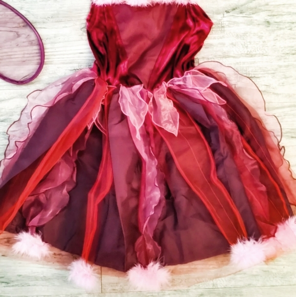 New 3 Pc Girls Fairy Princess Dress - Picture 4 of 16